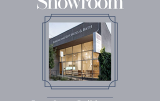 new cabinetry showroom, Burlingame, ca, front street builders
